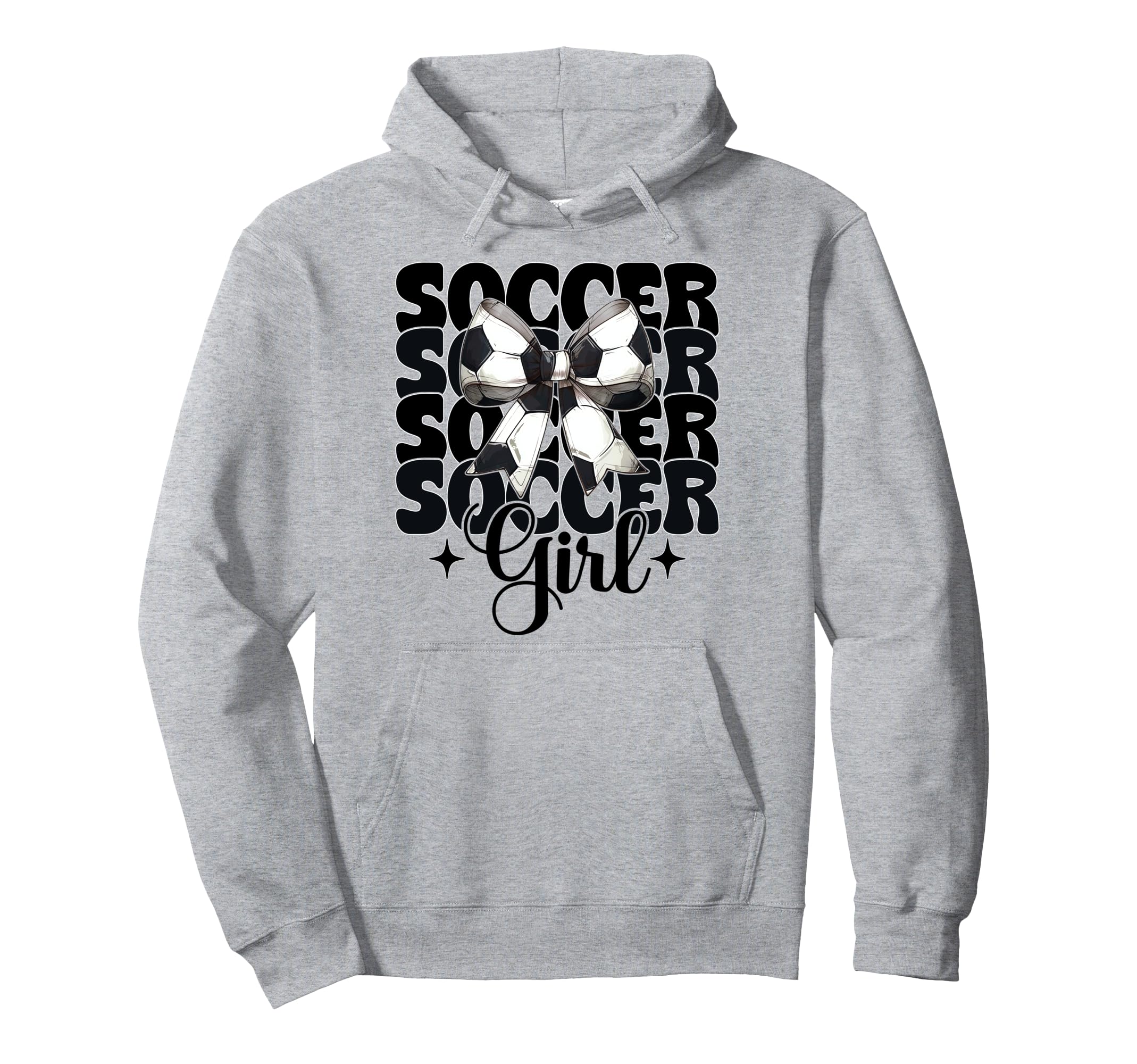 Womens Coquette Bow Ribbon Soccer Sweatshirt - Minimalist Print Unisex - T-Shirt, Sweatshirt, Hoodie