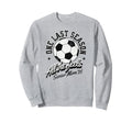 Soccer Senior Mom 2026 Distressed Sweatshirt - Minimalist Print for Adults - T-Shirt, Sweatshirt, Hoodie