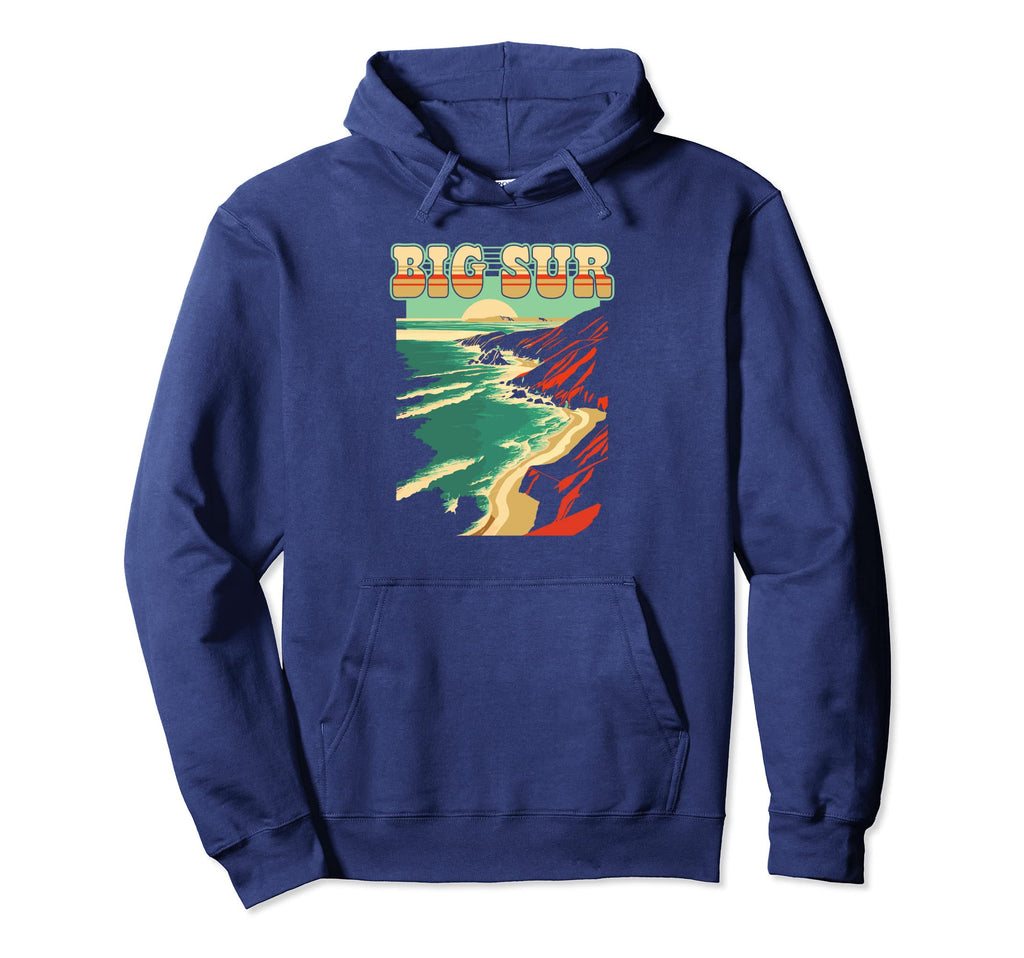 Big Sur National Parks California Coast Hoodie - Graphic Print for Adults - T-Shirt, Sweatshirt, Hoodie