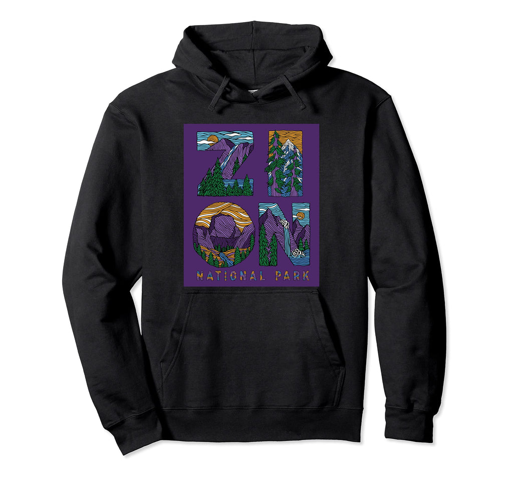 Zion National Park Utah Usa Hoodie - Casual Everyday Wear Unisex - T-Shirt, Sweatshirt, Hoodie