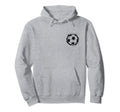 Soccer Player Ball Sports Hoodie - Minimalist Print Men Women - T-Shirt, Sweatshirt, Hoodie