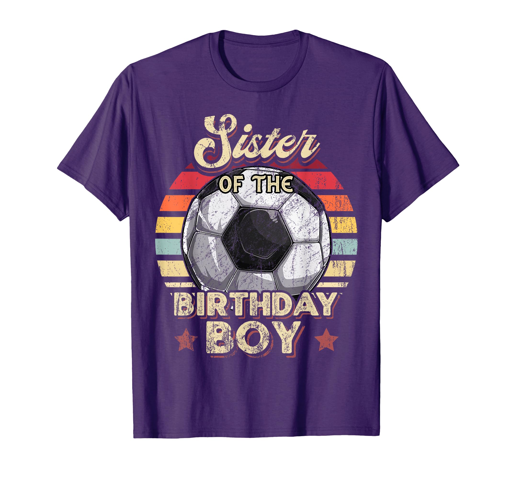 Sister Birthday Soccer Birthday Party T-Shirt - Custom Art Print Men Women - T-Shirt, Sweatshirt, Hoodie