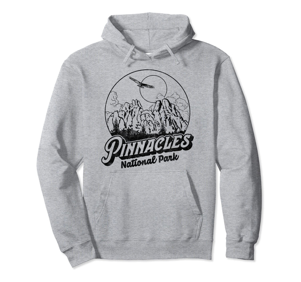 Pinnacles National Park California Hoodie - Minimalist Print for Adults - T-Shirt, Sweatshirt, Hoodie