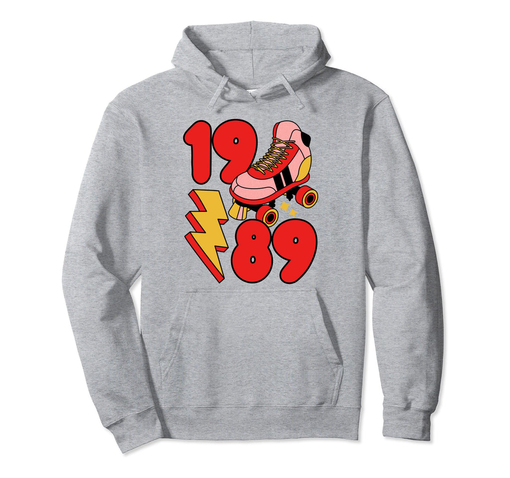 1989 Roller Skate 80S Nostalgia Hoodie - Streetwear Style for Adults - T-Shirt, Sweatshirt, Hoodie