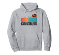 Acadia National Park Maine Surfing Hoodie - Fun Novelty Design for Adults - T-Shirt, Sweatshirt, Hoodie