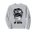Mom Both Volleyball And Soccer Mom Sweatshirt - Aesthetic Graphic Unisex - T-Shirt, Sweatshirt, Hoodie