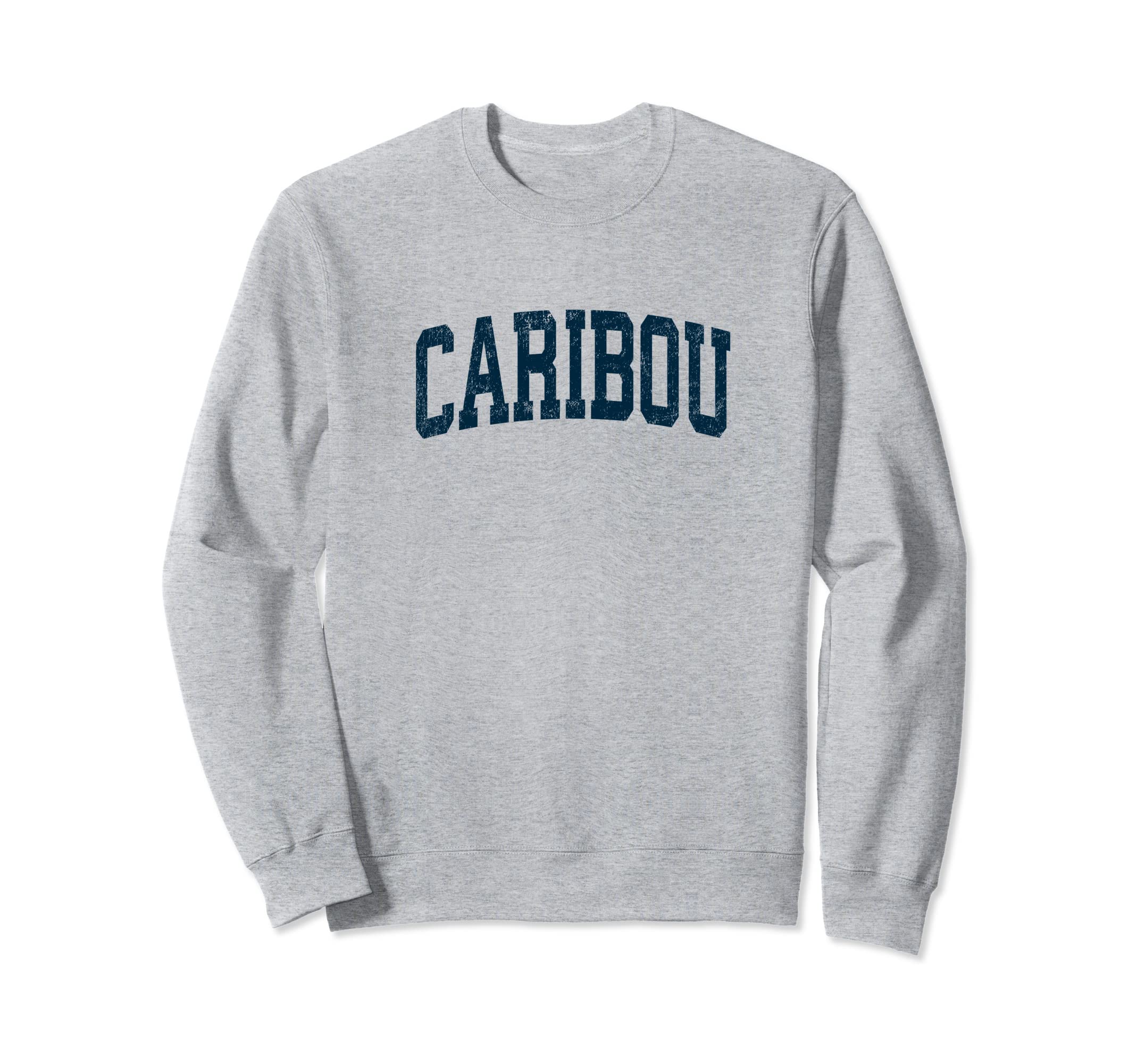 Caribou Maine Me Athletic Sports Sweatshirt - Unique Graphic for Adults - T-Shirt, Sweatshirt, Hoodie