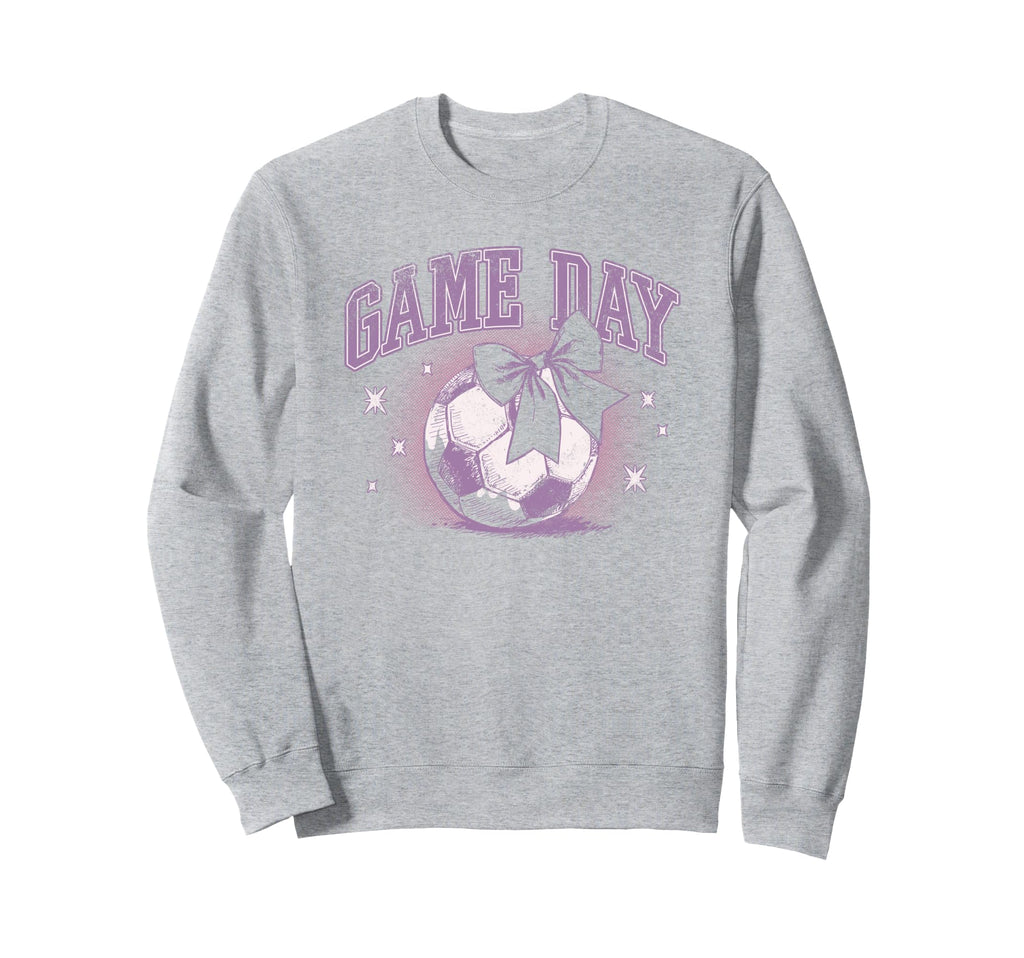 Trendy Game Day Soccer Ball Chest Sweatshirt - Streetwear Style Men Women - T-Shirt, Sweatshirt, Hoodie