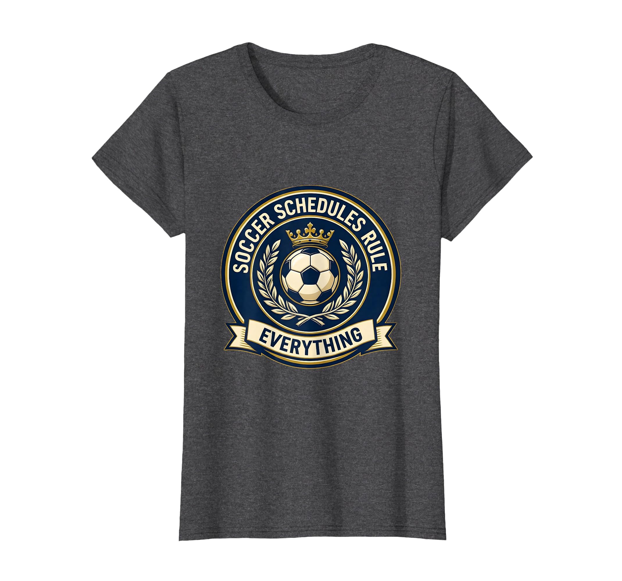 Soccer Schedules Rule Everything T-Shirt - Minimalist Print for Adults - T-Shirt, Sweatshirt, Hoodie