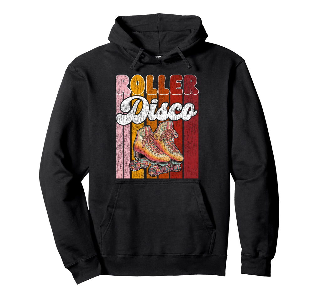 Roller Skating Skate 1970S Roller Disco Hoodie - Novelty Apparel Men Women - T-Shirt, Sweatshirt, Hoodie