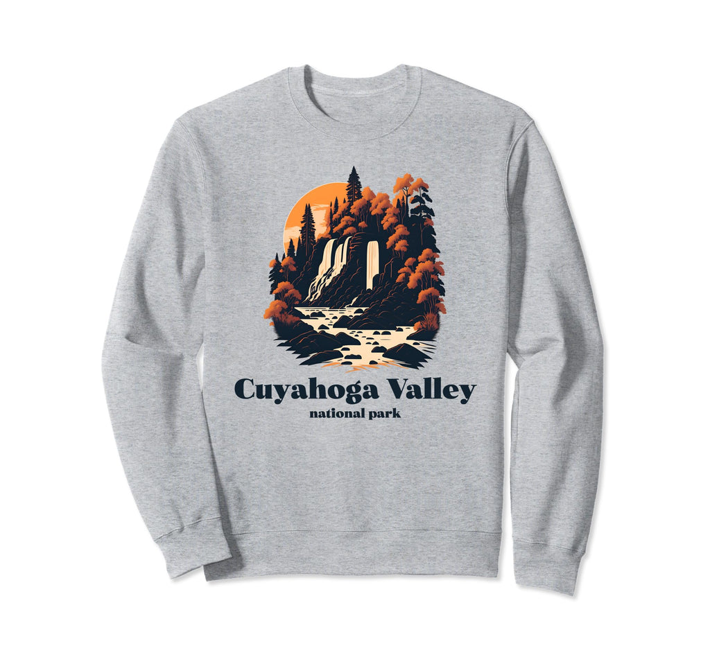 Cuyahoga National Park Ohio Vibes Sweatshirt - Unique Graphic Unisex - T-Shirt, Sweatshirt, Hoodie
