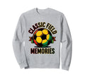Soccer Ball Field Memories Sweatshirt - Graphic Print for Adults - T-Shirt, Sweatshirt, Hoodie