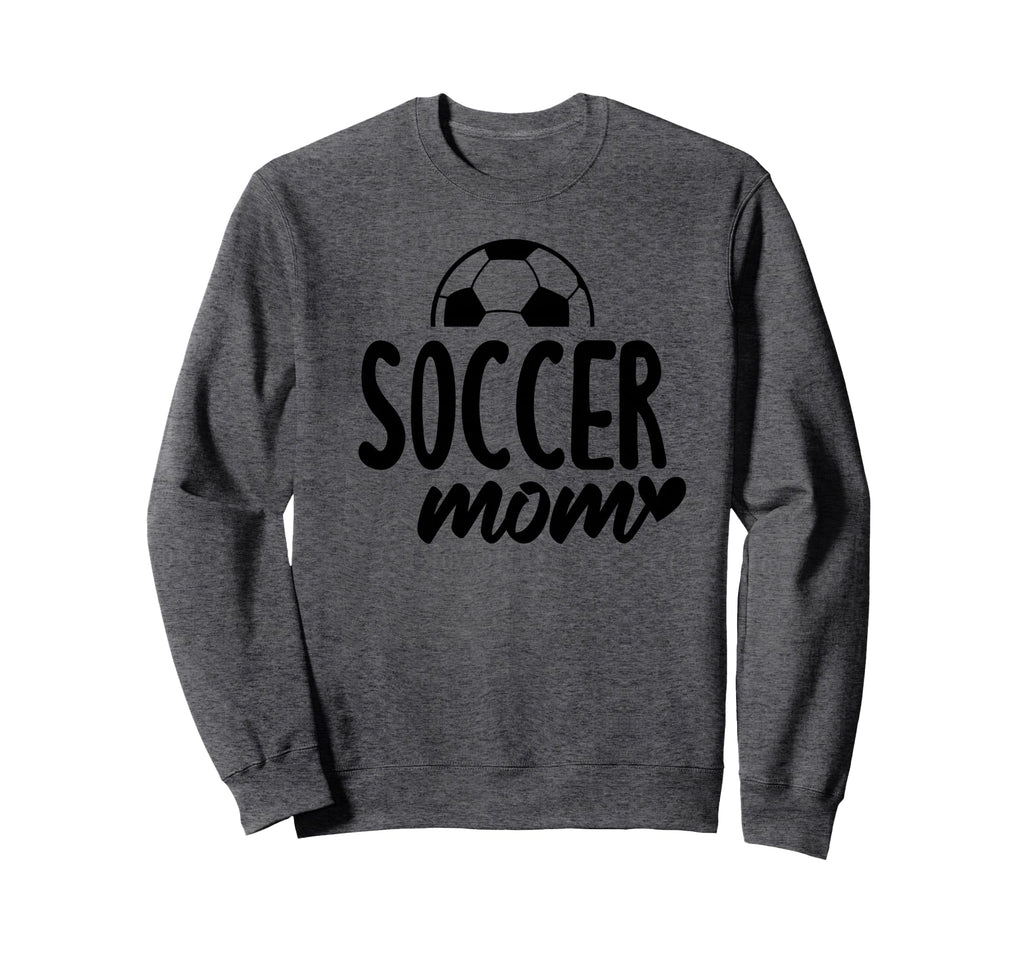 Soccer Mom Heart Script Font Sweatshirt - Streetwear Style Men Women - T-Shirt, Sweatshirt, Hoodie