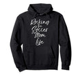 Mothers Day Gift Rocking Soccer Mom Life Hoodie - Graphic Print Men Women - T-Shirt, Sweatshirt, Hoodie
