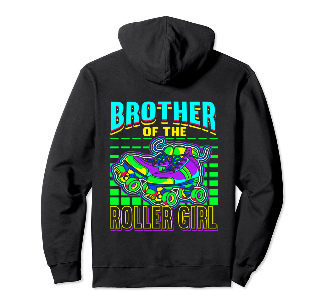 Brother Roller Skates Roller Hoodie - Casual Everyday Wear Men Women - T-Shirt, Sweatshirt, Hoodie