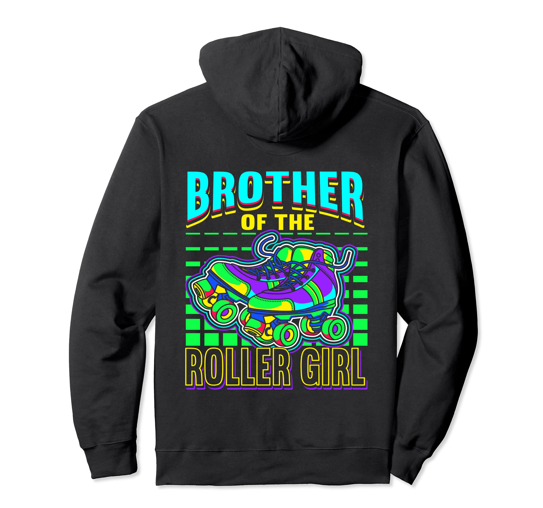 Brother Roller Skates Roller Hoodie - Casual Everyday Wear Men Women - T-Shirt, Sweatshirt, Hoodie