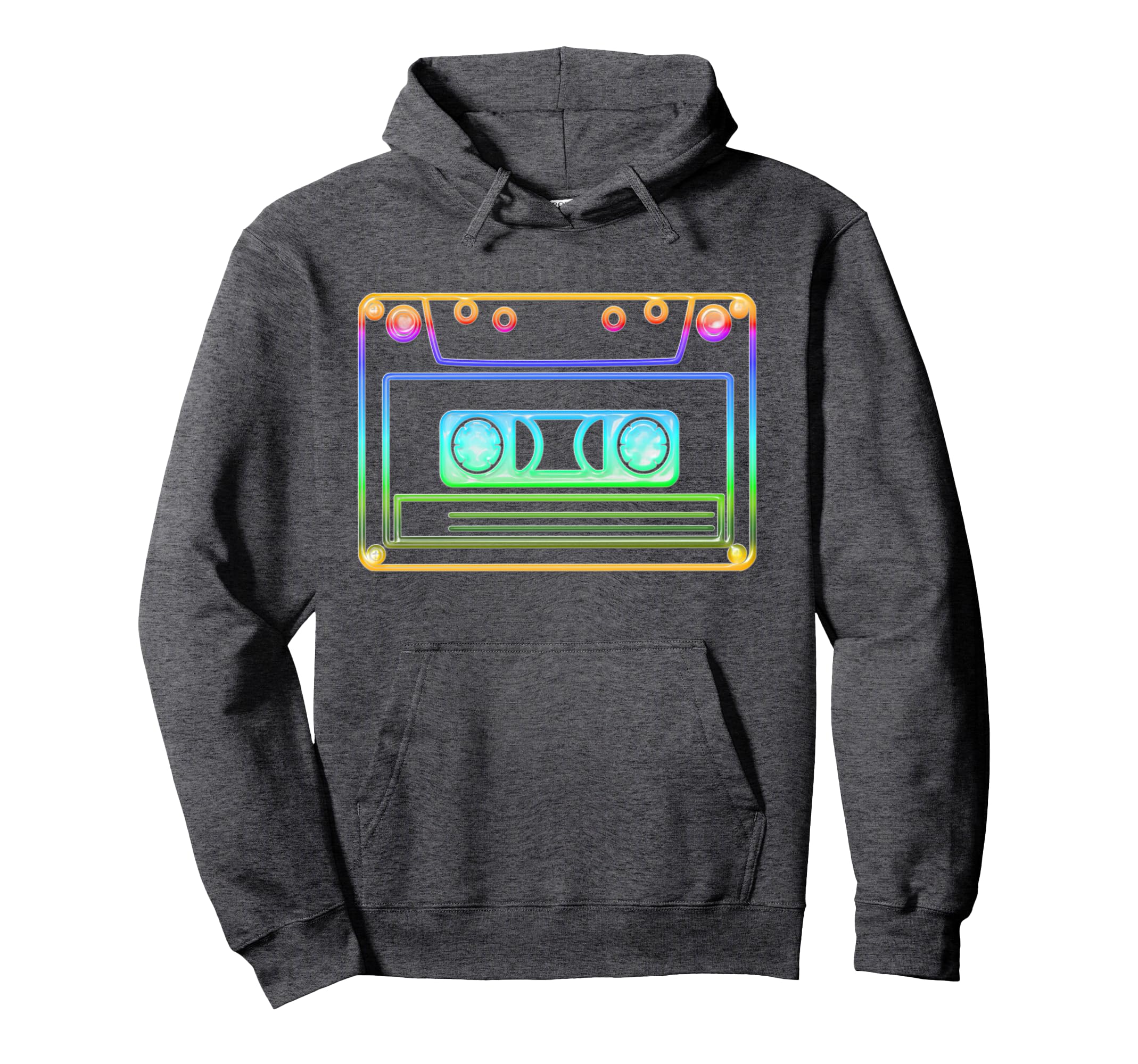 Cassette Tape Old School 70S 80S 90S Hoodie - Minimalist Print for Adults - T-Shirt, Sweatshirt, Hoodie