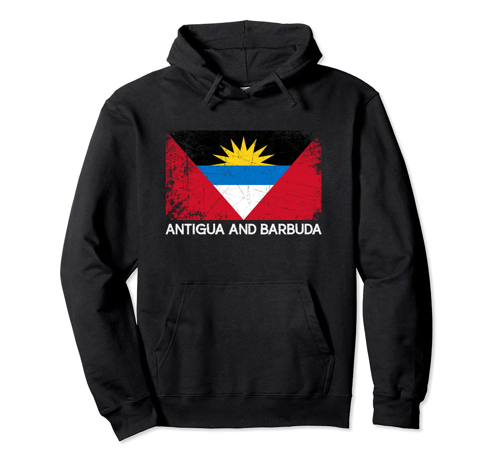 Flag Made Antigua And Barbuda Gift Hoodie - Aesthetic Graphic Unisex - T-Shirt, Sweatshirt, Hoodie