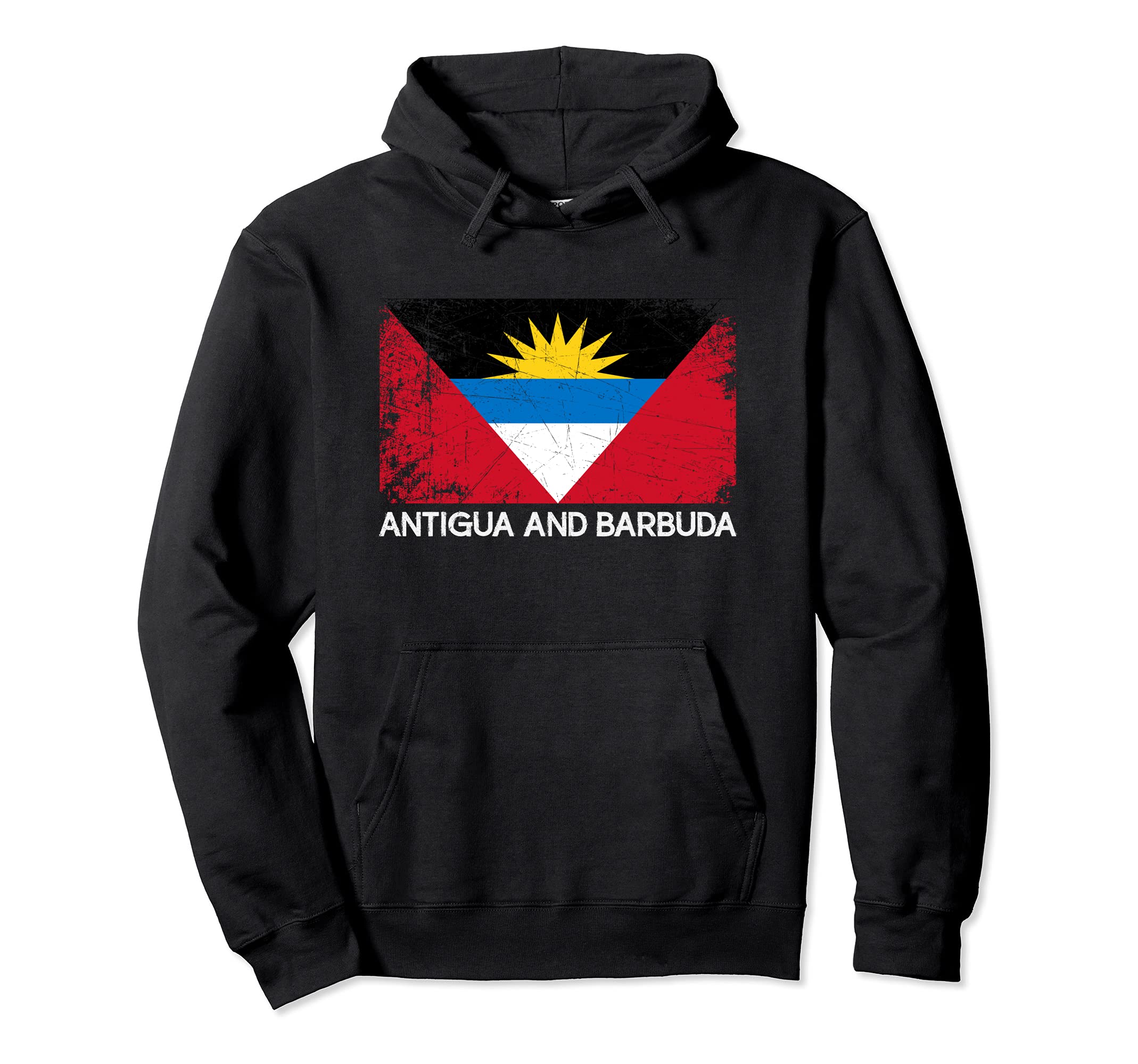 Flag Made Antigua And Barbuda Gift Hoodie - Aesthetic Graphic Unisex - T-Shirt, Sweatshirt, Hoodie