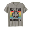 Soccer Brother Family Matching Team T-Shirt - Minimalist Print for Adults - T-Shirt, Sweatshirt, Hoodie