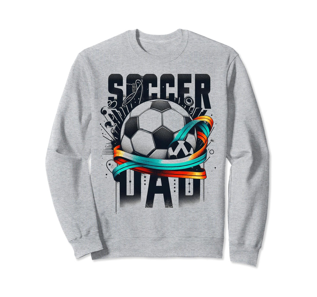 Soccer Dad Family Matching Dad Sweatshirt - Minimalist Print for Adults - T-Shirt, Sweatshirt, Hoodie