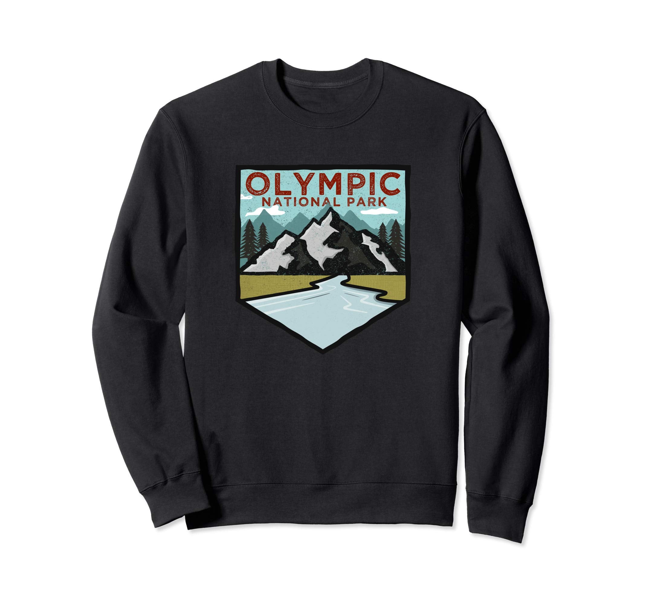 Olympic National Park Gift Sweatshirt - Trendy Graphic Unisex - T-Shirt, Sweatshirt, Hoodie