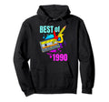 Best 1990 90S Cassette Tape Birthday Hoodie - Novelty Apparel Men Women - T-Shirt, Sweatshirt, Hoodie