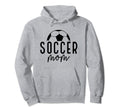 Soccer Mom Life Player Coach Mommy Hoodie - Unique Graphic for Adults - T-Shirt, Sweatshirt, Hoodie