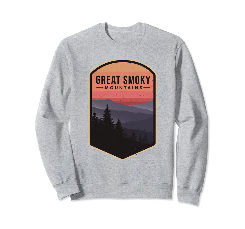 Great Smoky Mountains Sunset Sweatshirt - Unique Graphic for Adults - T-Shirt, Sweatshirt, Hoodie