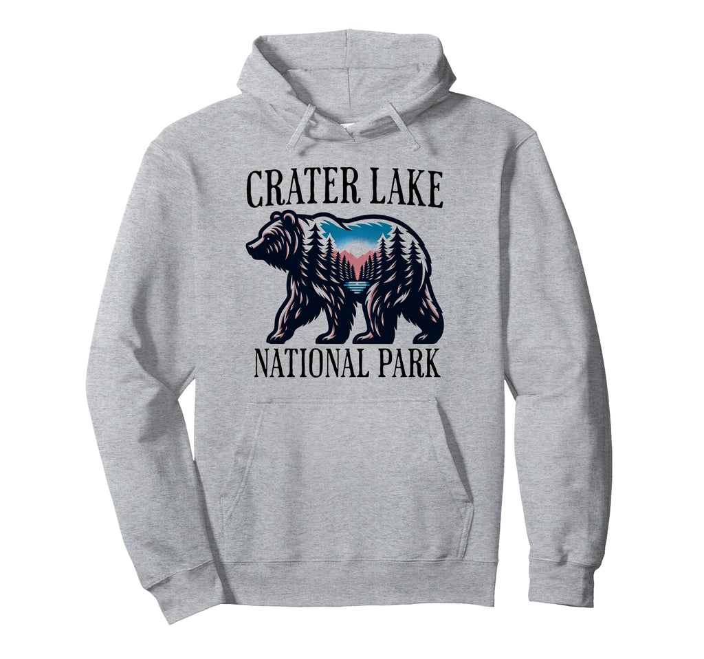 Crater Lake National Park Oregon Usa Outdoor Hoodie - Unique Graphic Unisex - T-Shirt, Sweatshirt, Hoodie