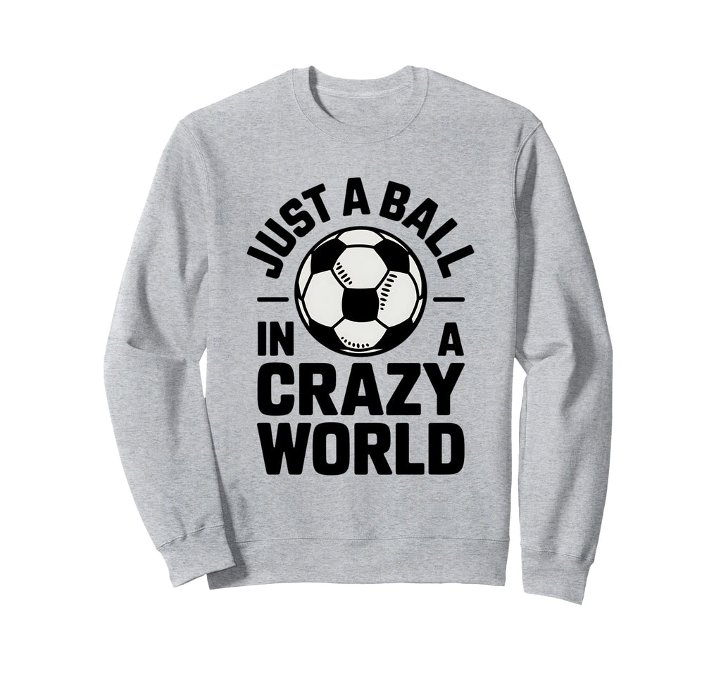Soccer Player Soccer Sport Soccer Sweatshirt - Minimalist Print for Adults - T-Shirt, Sweatshirt, Hoodie