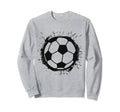 Soccer Player Ball Sports Sweatshirt - Streetwear Style for Adults - T-Shirt, Sweatshirt, Hoodie