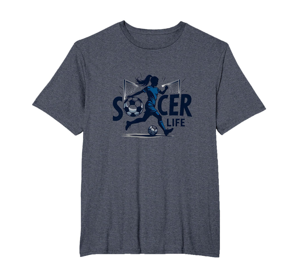 Soccer Is Life Womens Passion T-Shirt - Streetwear Style Men Women - T-Shirt, Sweatshirt, Hoodie