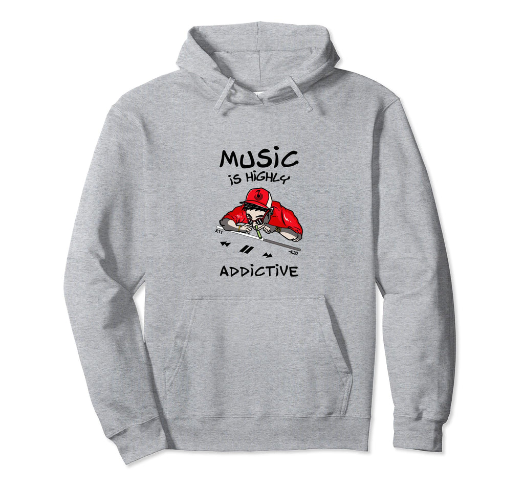 Hiphop Music Lover Musician Dj Hoodie - Casual Everyday Wear for Adults - T-Shirt, Sweatshirt, Hoodie