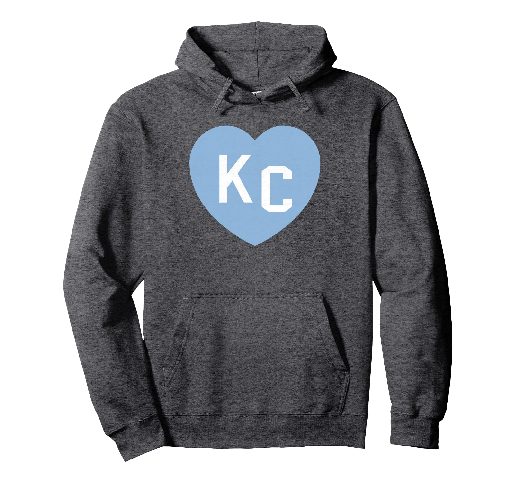 Kc Heart 2 Letters Kc Kansas City Kc Hoodie - Casual Everyday Wear Unisex - T-Shirt, Sweatshirt, Hoodie