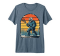Lacrosse Goalie Bigfoot Lax Goalkeeper T-Shirt - Streetwear Style Unisex - T-Shirt, Sweatshirt, Hoodie