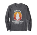 Olympic National Park National T-Shirt - Fun Novelty Design for Adults - T-Shirt, Sweatshirt, Hoodie
