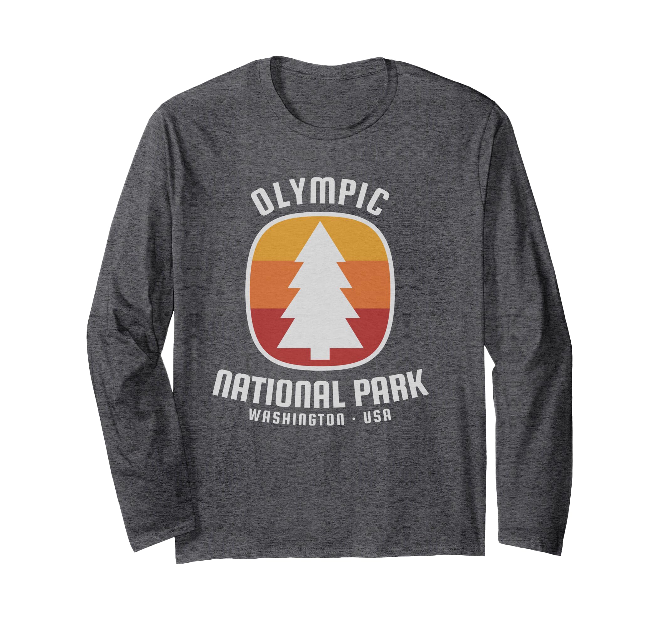 Olympic National Park National T-Shirt - Fun Novelty Design for Adults - T-Shirt, Sweatshirt, Hoodie