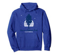 Sequoia National Park Night 80S Hoodie - Fun Novelty Design for Adults - T-Shirt, Sweatshirt, Hoodie