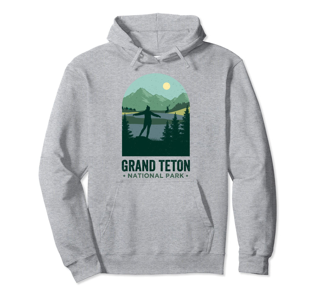 Grand Tetons Grand Teton National Park Hoodie - Streetwear Style Unisex - T-Shirt, Sweatshirt, Hoodie