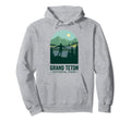 Grand Tetons Grand Teton National Park Hoodie - Streetwear Style Unisex - T-Shirt, Sweatshirt, Hoodie
