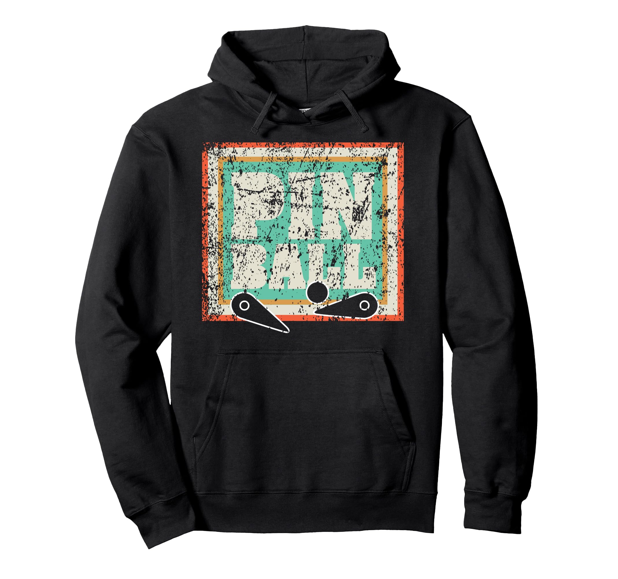 Pinball Funny Pinballer Machine Hoodie - Novelty Apparel for Adults - T-Shirt, Sweatshirt, Hoodie