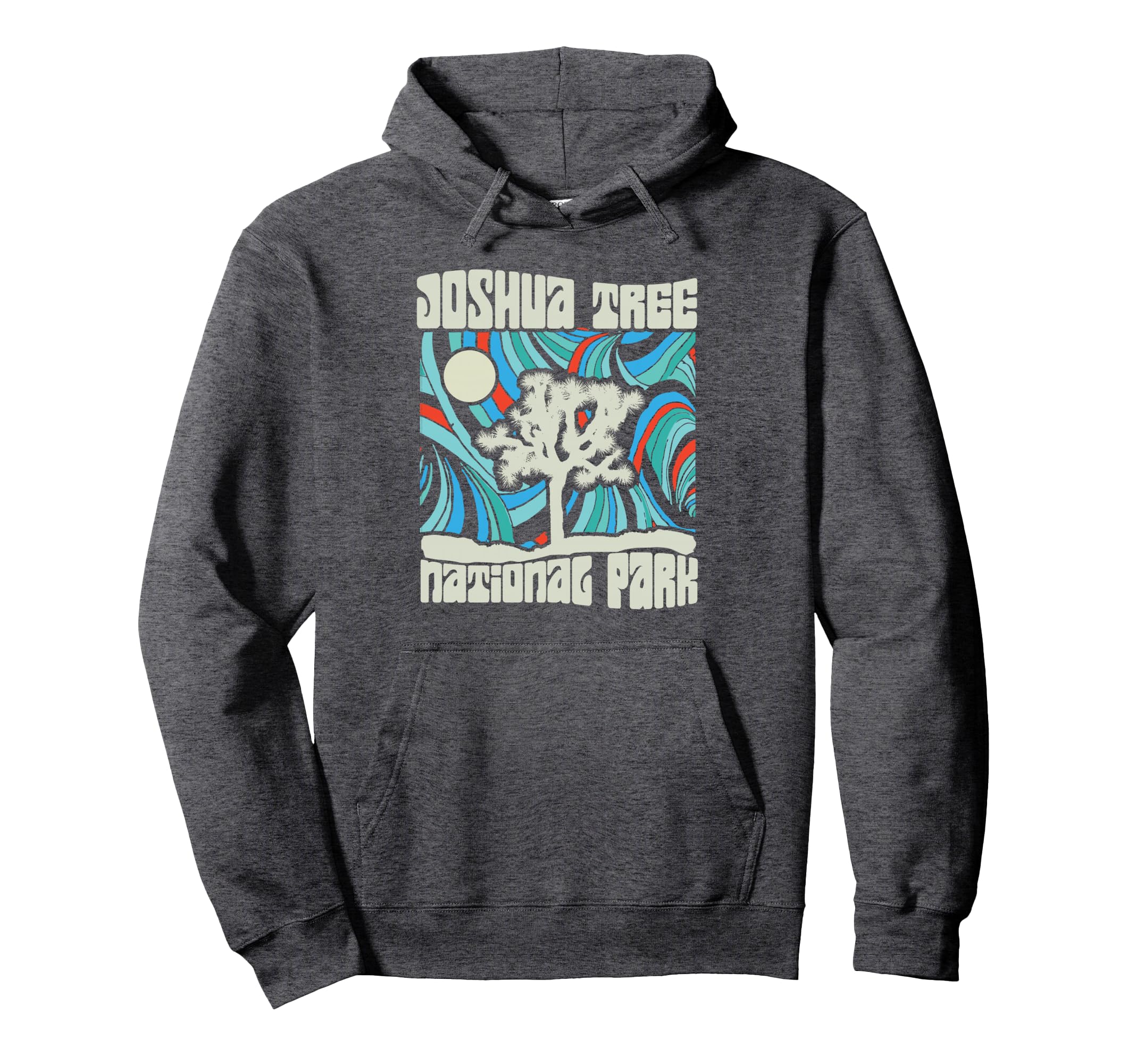 Joshua Tree National Park Psychedelic 60S Hoodie - Aesthetic Graphic Unisex - T-Shirt, Sweatshirt, Hoodie