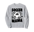 Soccer Mama Checkered Groovy Soccer Sweatshirt - Novelty Apparel Men Women - T-Shirt, Sweatshirt, Hoodie