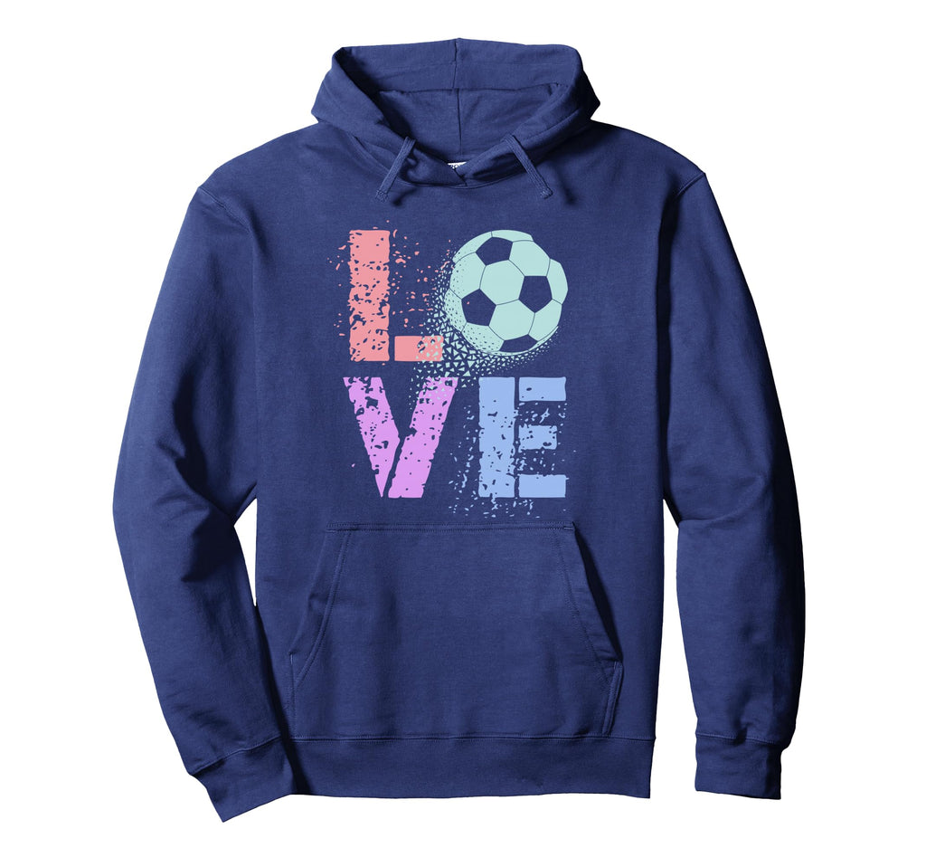 Soccer Love Valentine Mom Cleats Game Hoodie - Novelty Apparel Men Women - T-Shirt, Sweatshirt, Hoodie