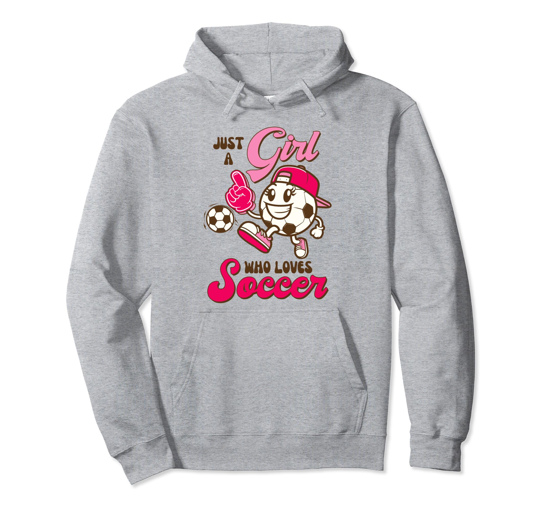 Soccer Soccer Player Game Day Just Loves Hoodie - Novelty Apparel Unisex - T-Shirt, Sweatshirt, Hoodie