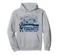Yosemite National Park Bear Fiddle Funny Hoodie - Novelty Apparel Men Women - T-Shirt, Sweatshirt, Hoodie