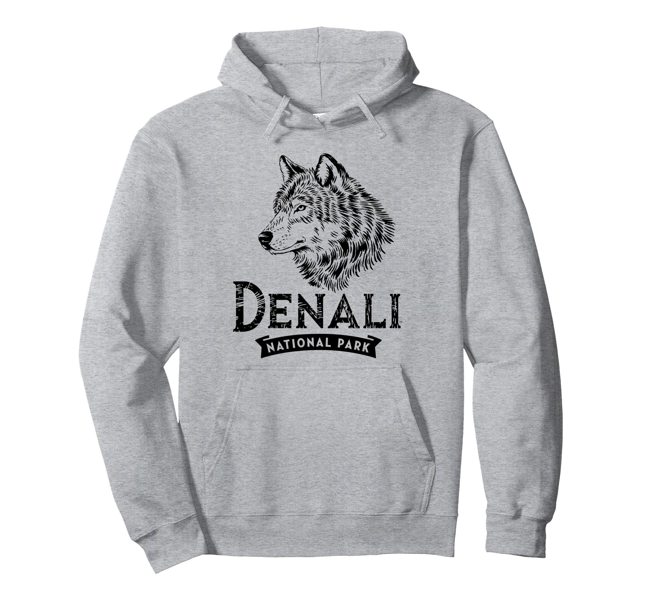 Denali Est 1917 Alaska National Park Hoodie - Graphic Print for Adults - T-Shirt, Sweatshirt, Hoodie