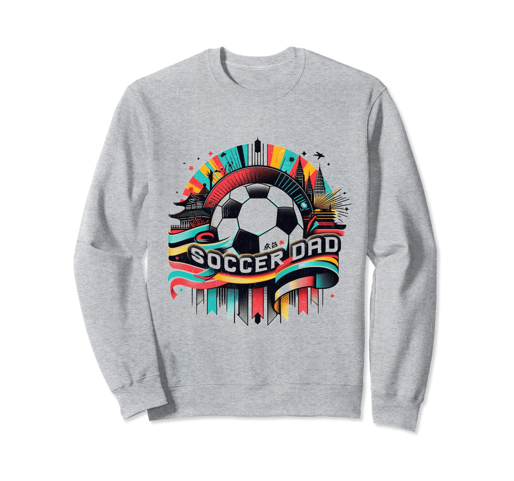 Soccer Dad Family Matching Dad Sweatshirt - Graphic Print for Adults - T-Shirt, Sweatshirt, Hoodie
