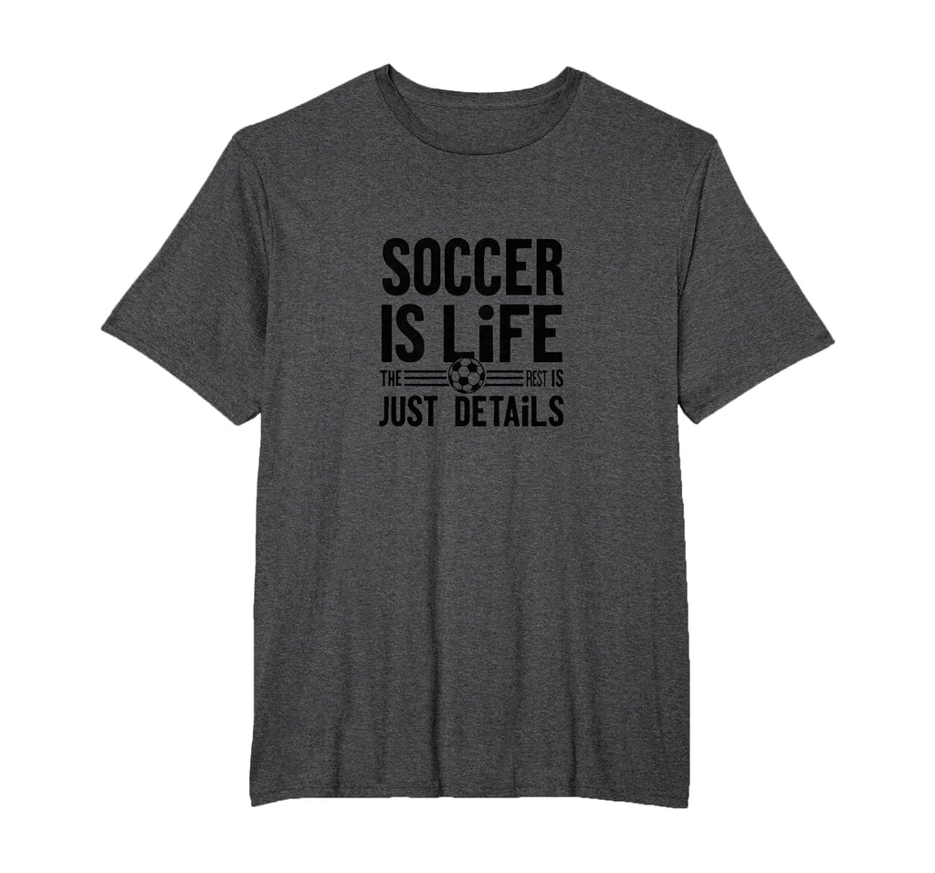 Soccer Is Life Soccer Dads Sporty T-Shirt - Minimalist Print Men Women - T-Shirt, Sweatshirt, Hoodie